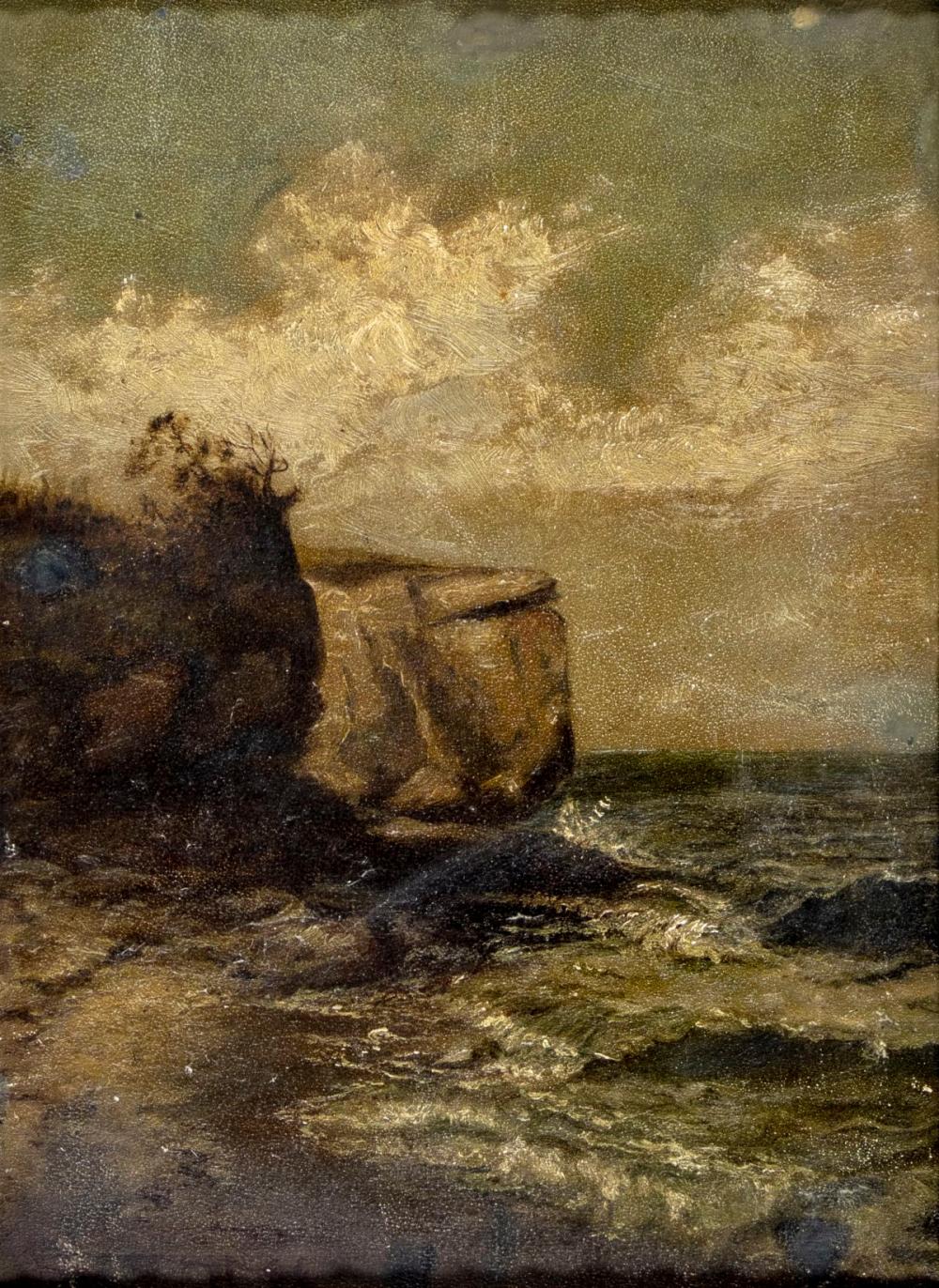 George Glenn Newell comparable auction result: george glenn newell ny mi ct 1870 1947 oil painting antique