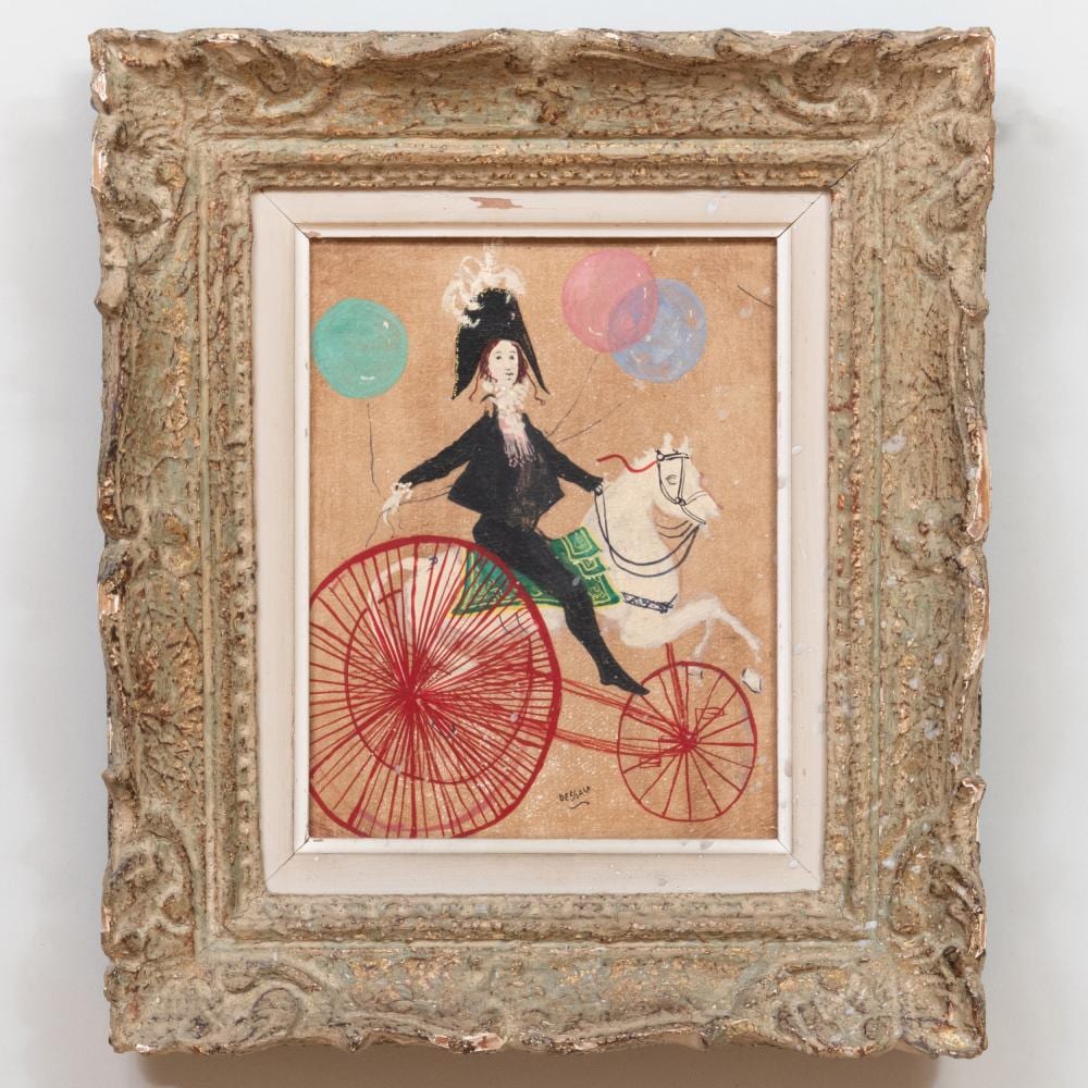 Paul Lucien Dessau comparable auction result: paul lucien dessau 1909 1999 bicycle rider