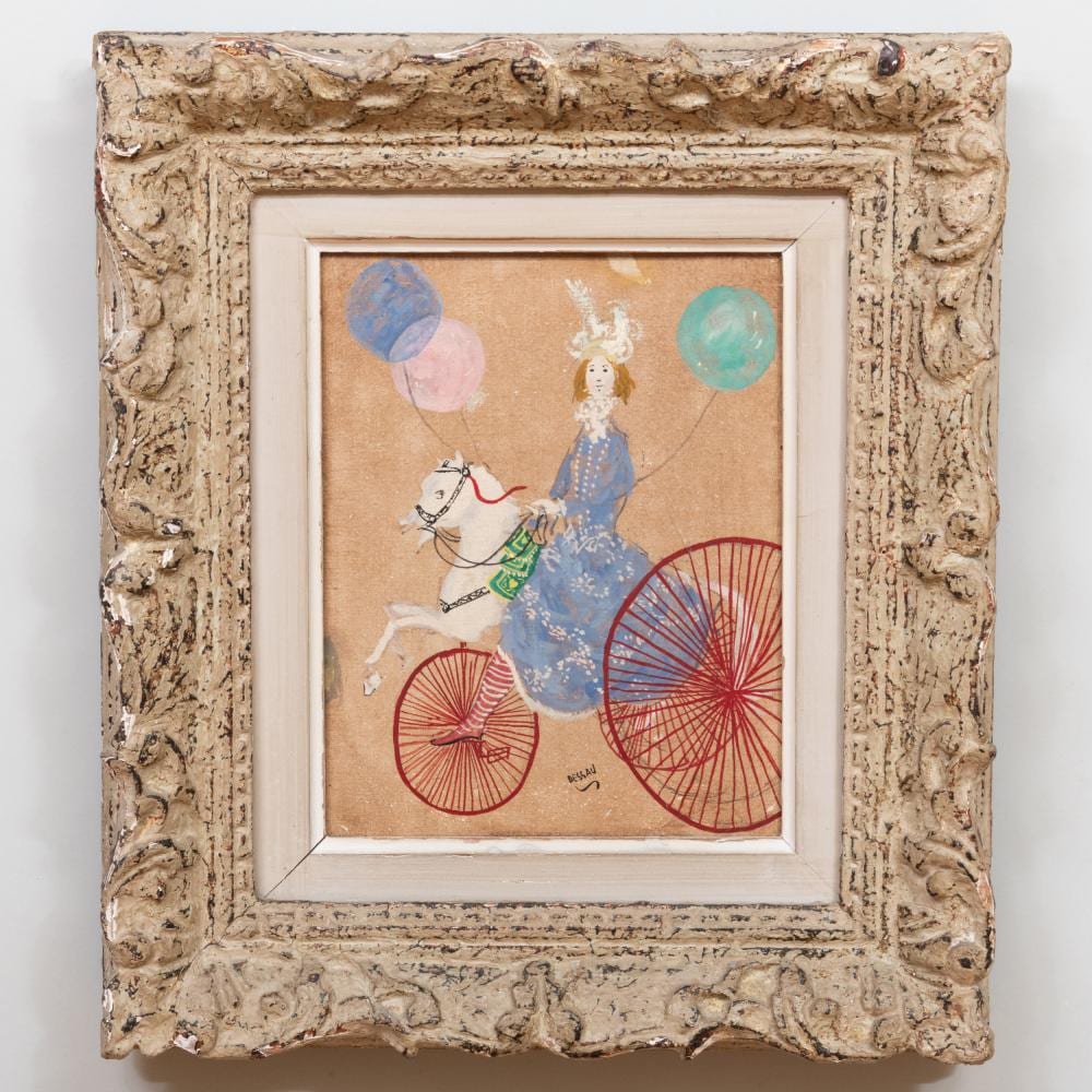 Paul Lucien Dessau comparable auction result: paul lucien dessau 1909 1999 bicycle rider