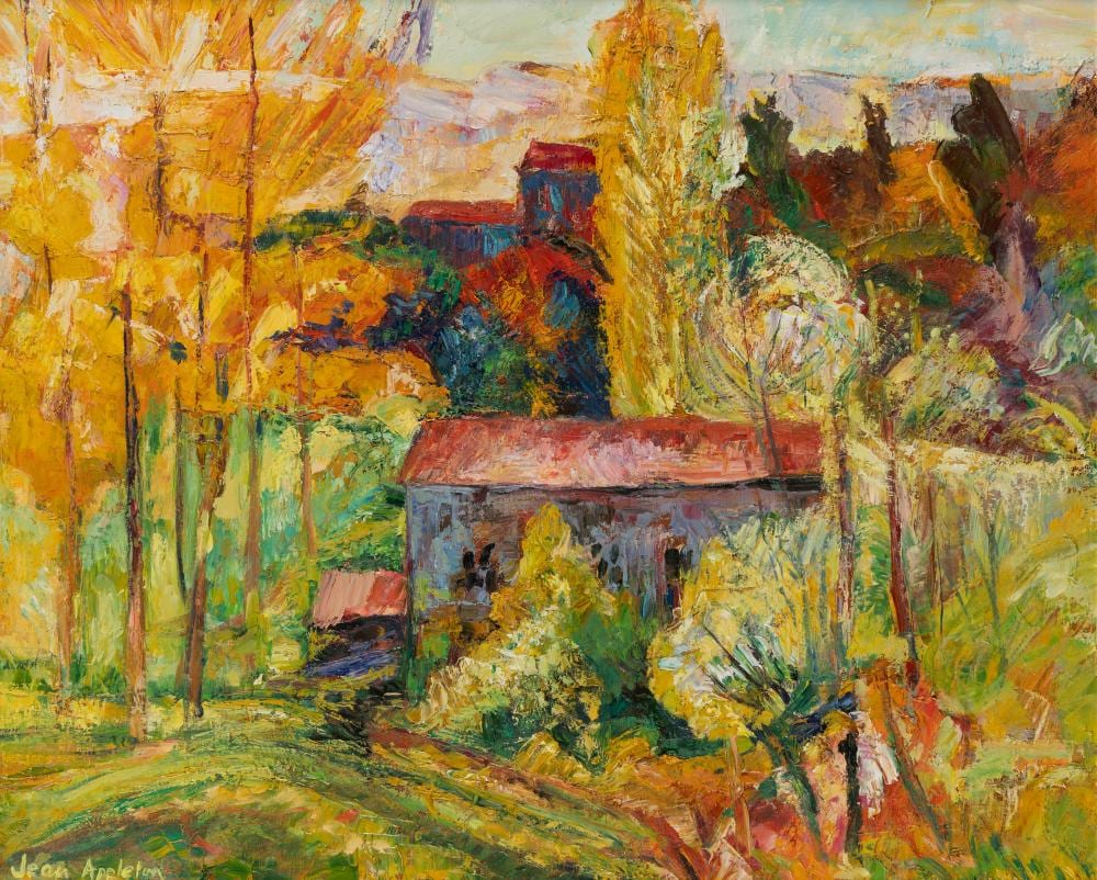 Jean Appleton comparable auction result: jean appleton 1911 2003 autumn garden