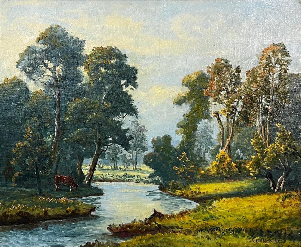 George Glenn Newell comparable auction result: george glenn newell 1870 1947 american