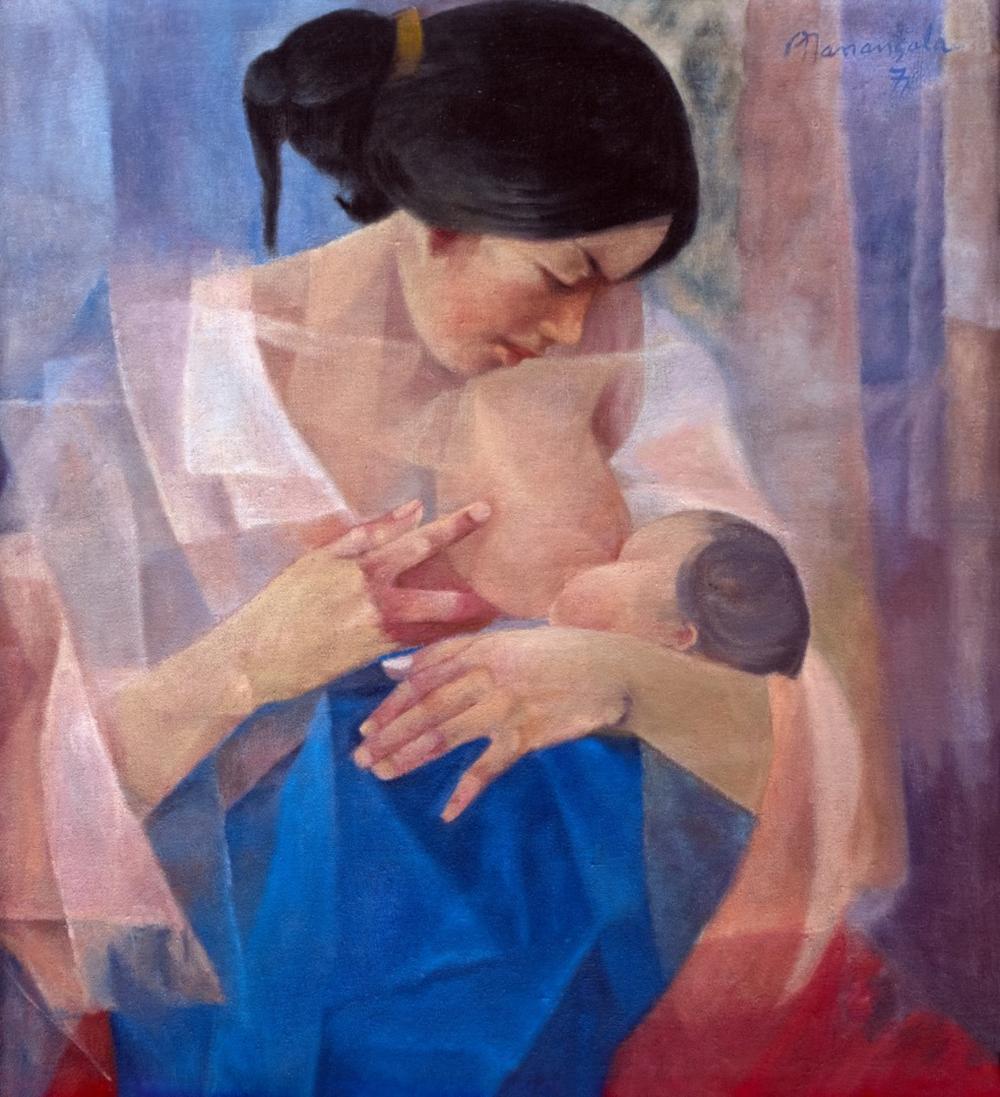 Vicente Manansala (1910 - 1988) - Madonna and Child comparable sale