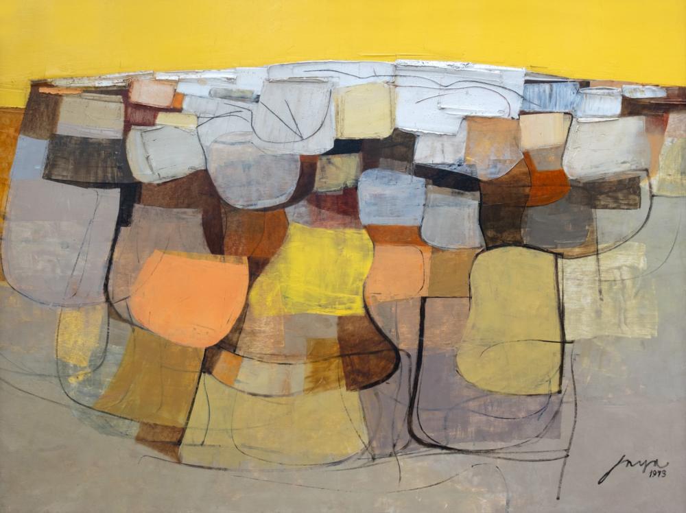 Jose Joya (1931 - 1995) - Picnic at the Great Wall II comparable sale