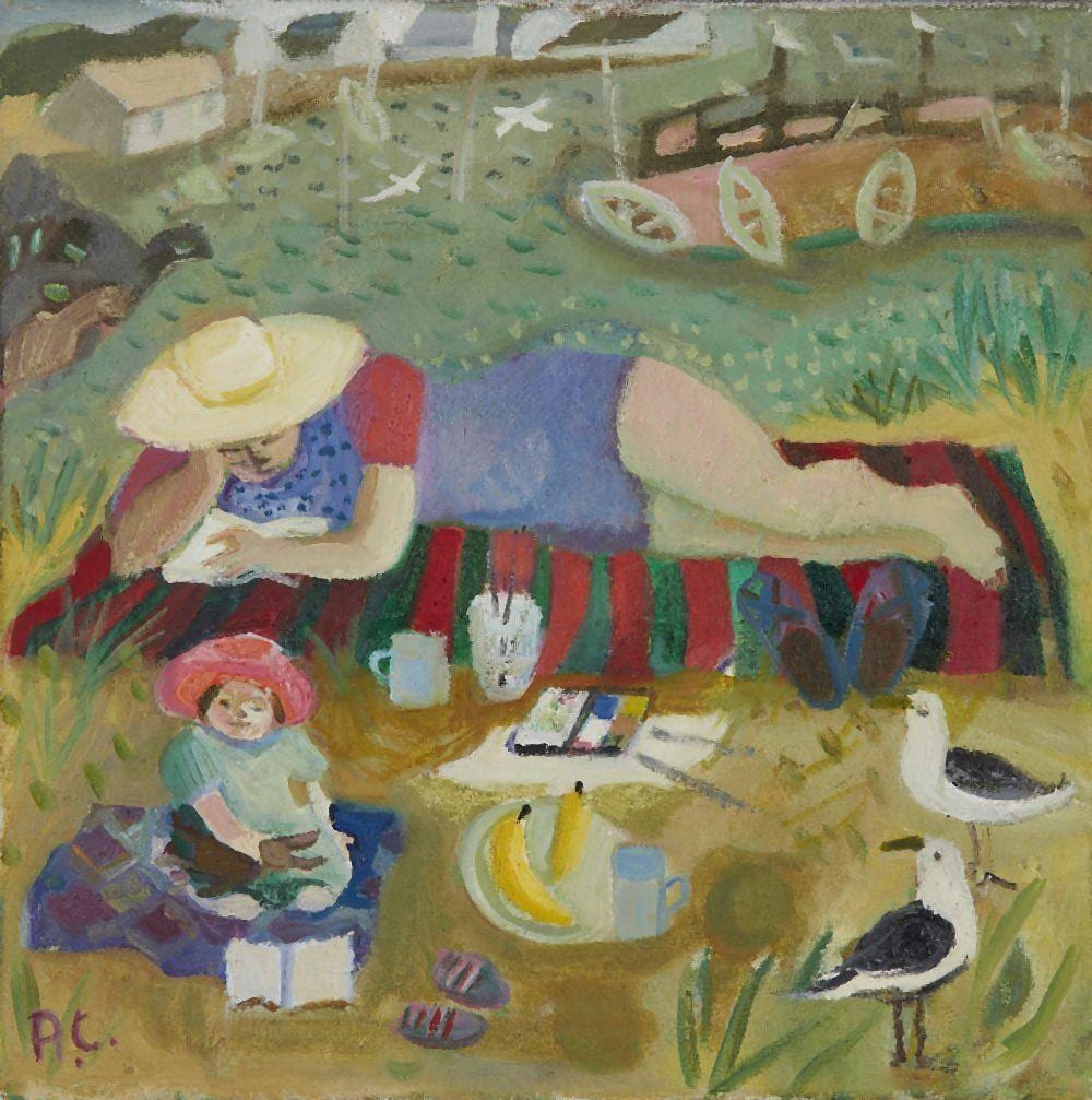 Lady Anthea Craigmyle comparable auction result: anthea craigmyle british 1933 2016 picnic oil on canvas signed wi
