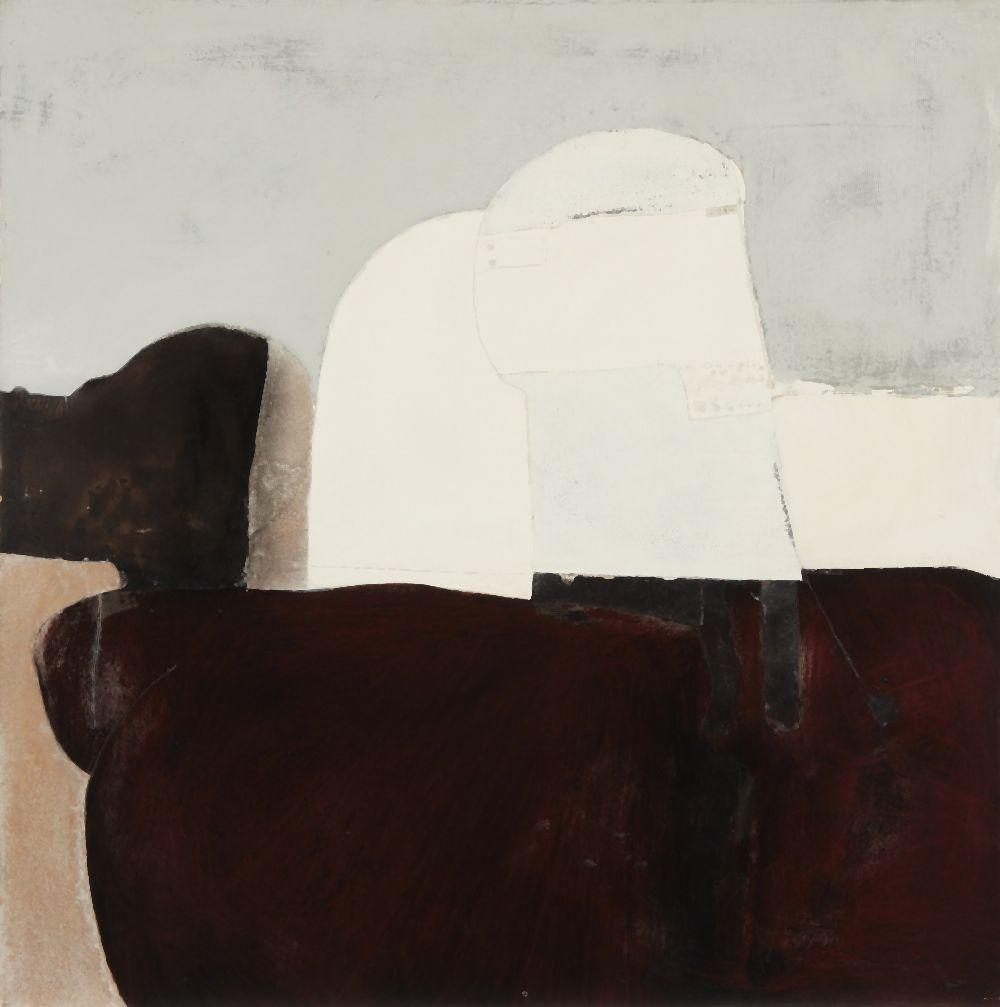 Roger Cecil comparable auction result: roger cecil british 1942 2015 magical red and ivory 2000 mixed me