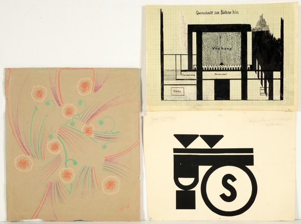 William Wauer comparable auction result: william wauer mappe mit 9 zeichnungen skizzen 1920er jahre