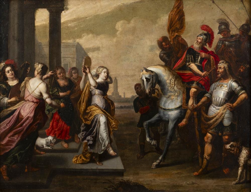 Pieter Pietersz. Lastman comparable auction result: pieter lastman attr