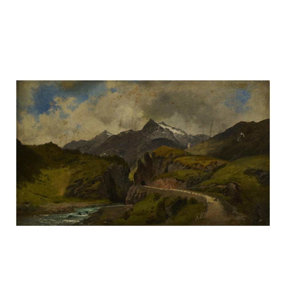 carl millner 1825 mindelheim 1895 munich das val vedra im kanton tessin 1867 · Quittenbaum Kunstauktionen GmbH · 2024-03-20 Karl Millner comparable auction result: carl millner 1825 mindelheim 1895 munich das val vedra im kanton tessin 1867