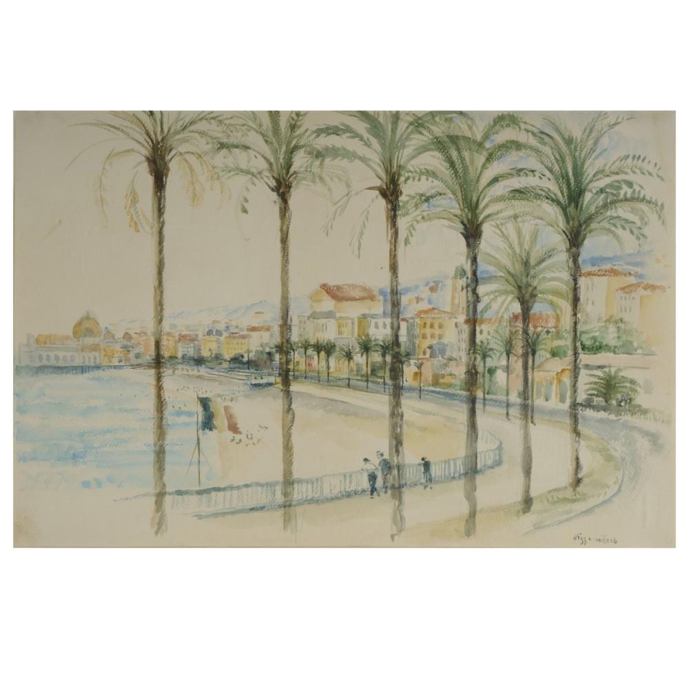 Gottfried Graf comparable auction result: gottfried graf 1881 mengen 1938 stuttgart nizza quai des etats unis 1926
