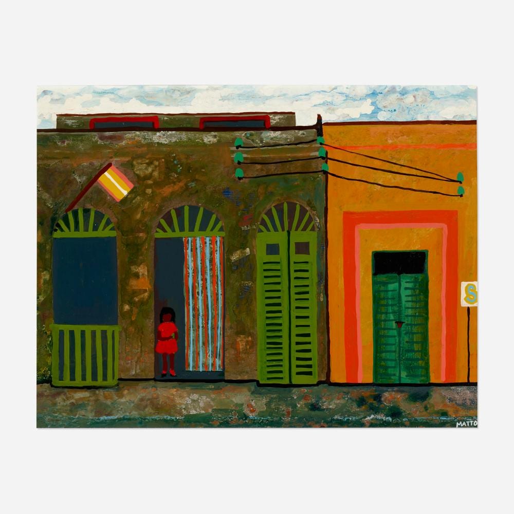 Francisco Matto comparable auction result: francisco matto untitled