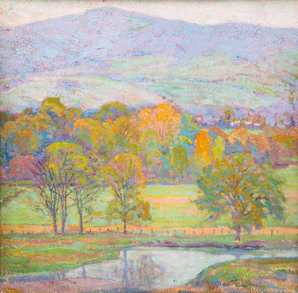 George Gustav Adomeit comparable auction result: george gustav adomeit 1879 1967 new england landscape