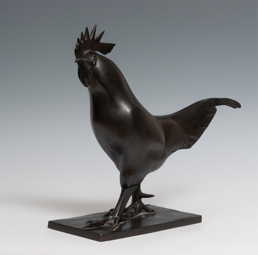 Charles Artus comparable auction result: charles artus france 1897 1978 the rooster c 1929 bronze signed