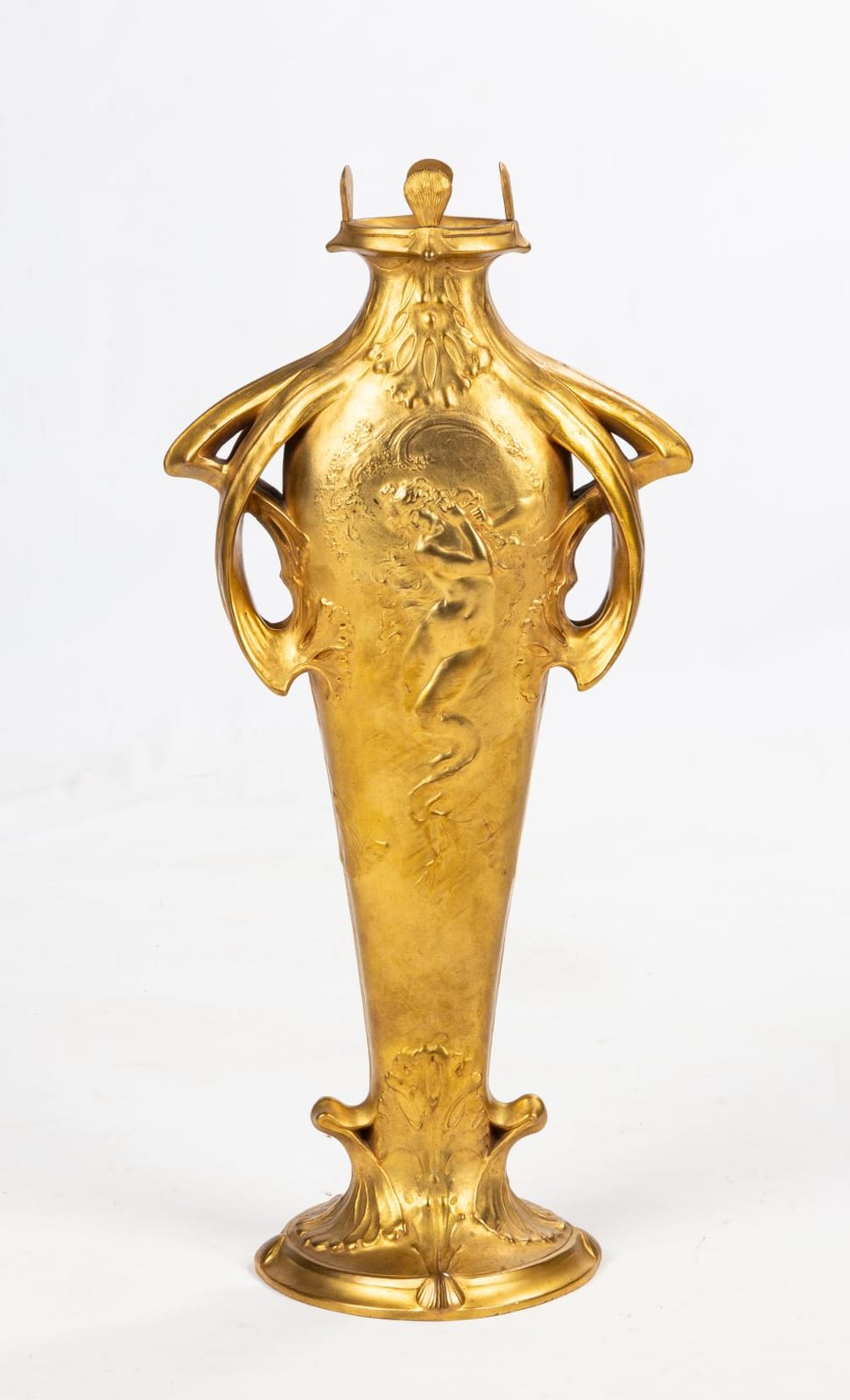 Jules Jouant comparable auction result: jules jouant french 1863 1921 art nouveau bronze vase