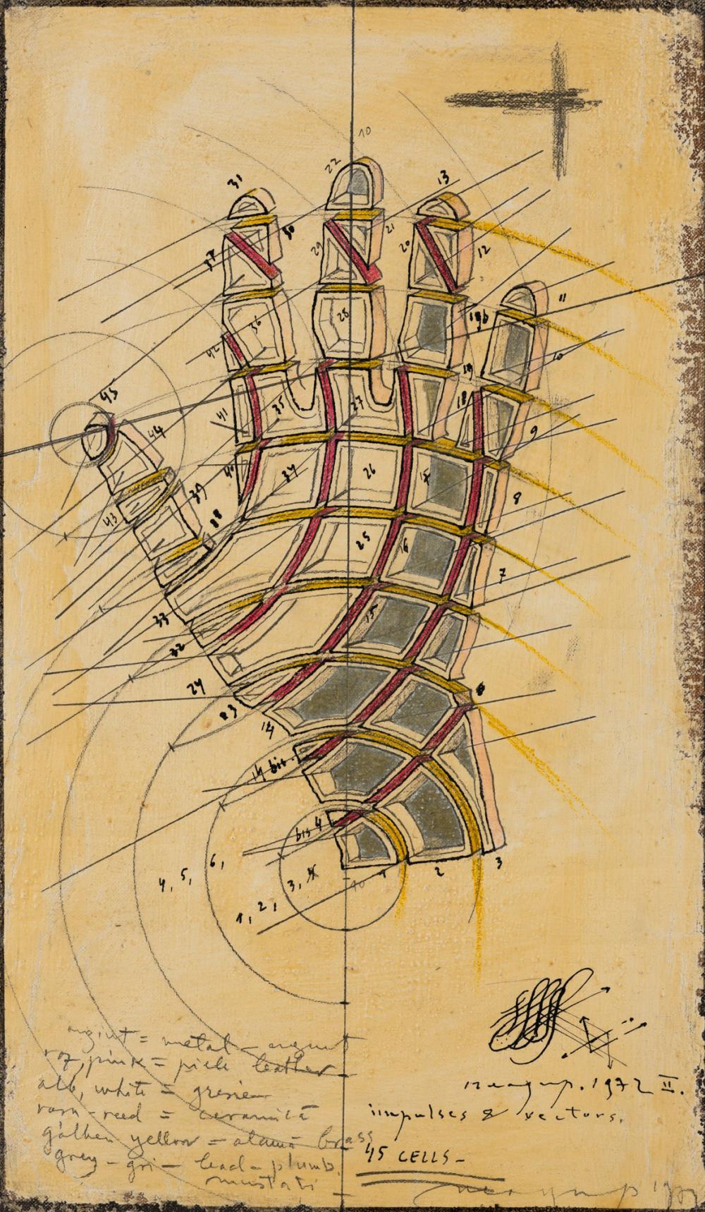 paul neagu b 1938 d 2004 human hand 45 cells · Ans Azura · 2024-03-14 Paul Neagu comparable auction result: paul neagu b 1938 d 2004 human hand 45 cells