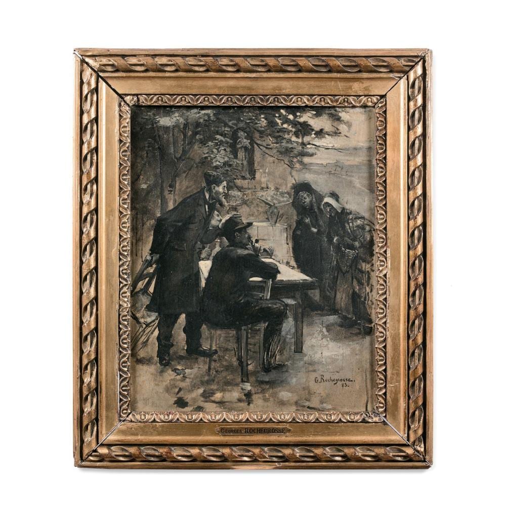 Georges Rochegrosse comparable auction result: georges rochegrosse versailles 1859 1938