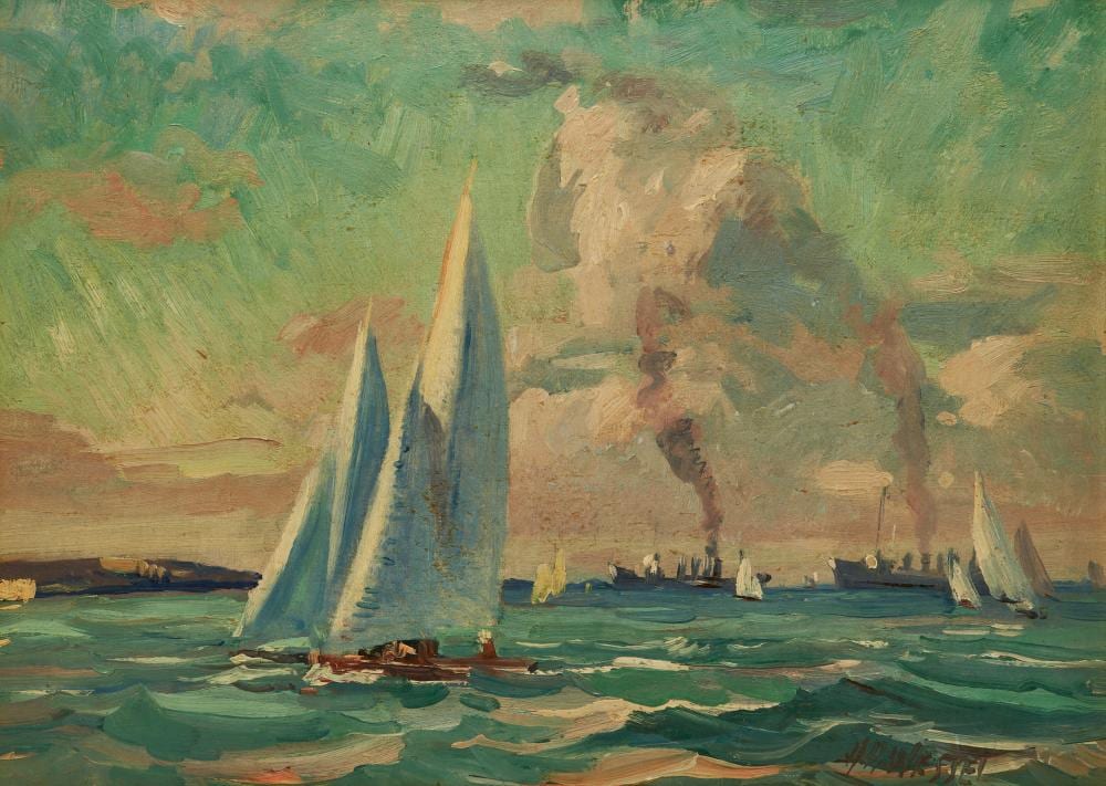 Herman Henry Wessel comparable auction result: herman henry wessel american 1878 1969