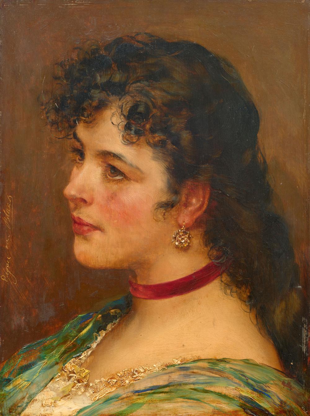 Eugene Von Blass comparable auction result: eugen von blaas