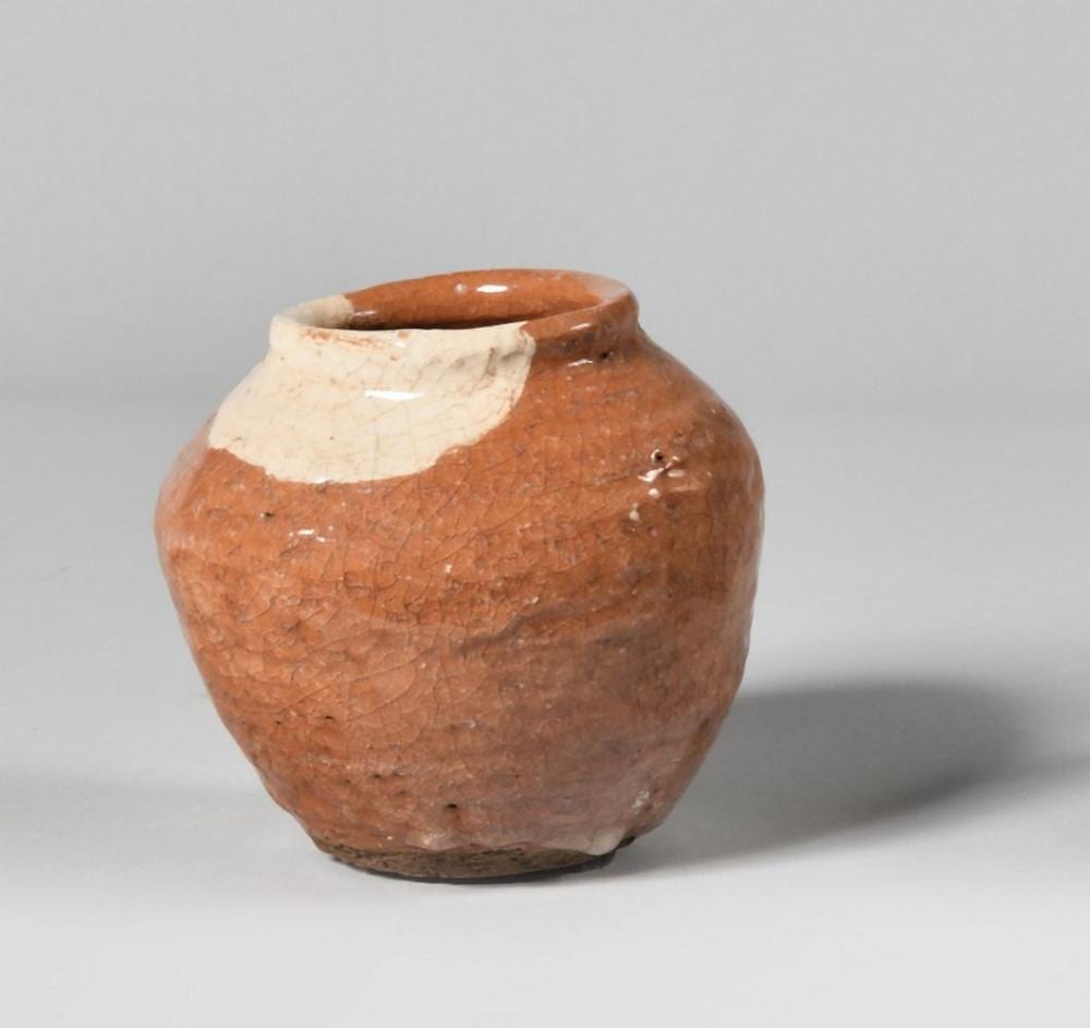 Jacques Lenoble comparable auction result: jacques lenoble 1902 1967 vase en terre cuite de salerne gla ure