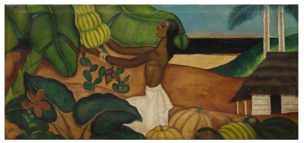 Antonio Gattorno comparable auction result: la cosecha
