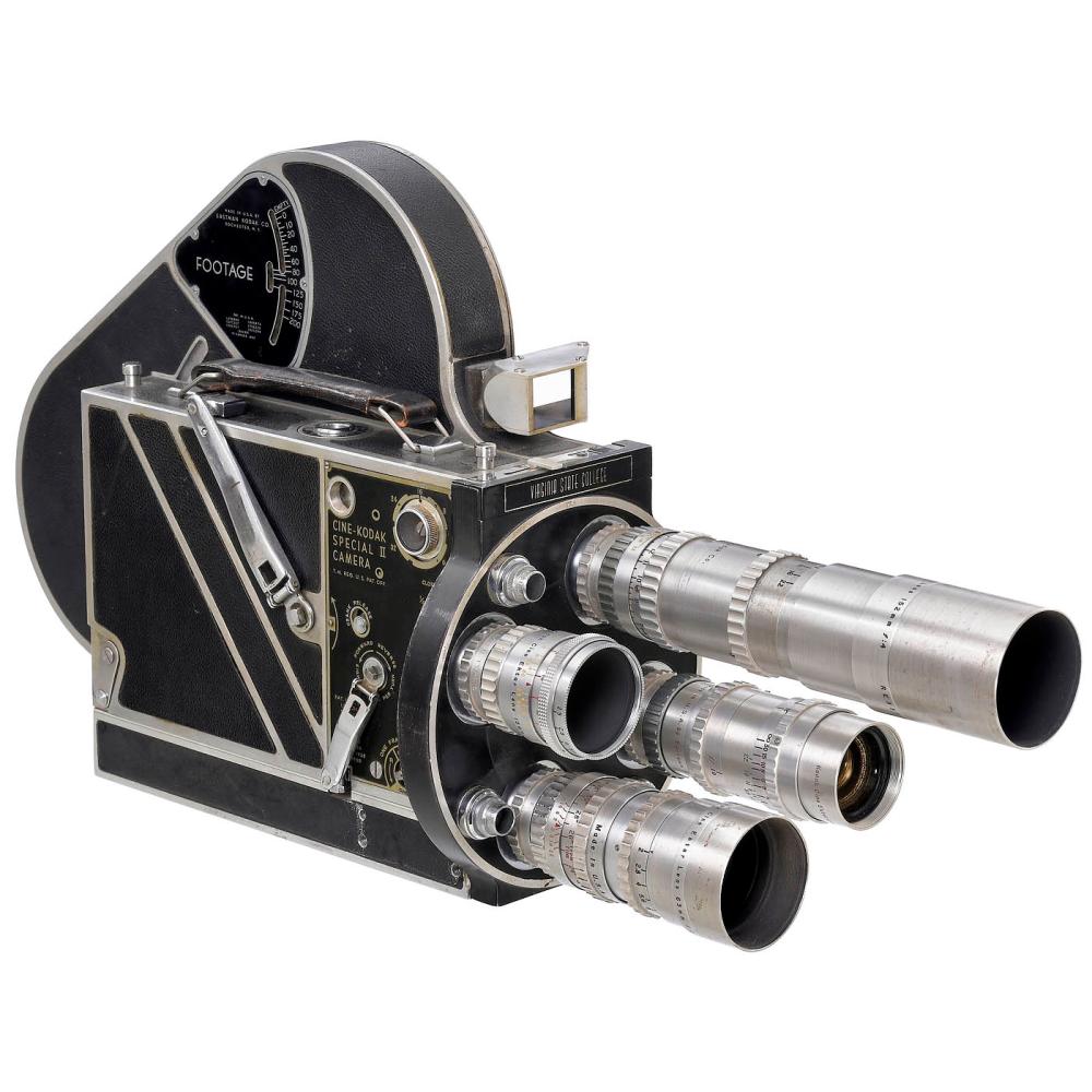 Cine Kodak Special II Camera, c. 1950 sold by Auction Team Breker, lot 299 — auction record photograph