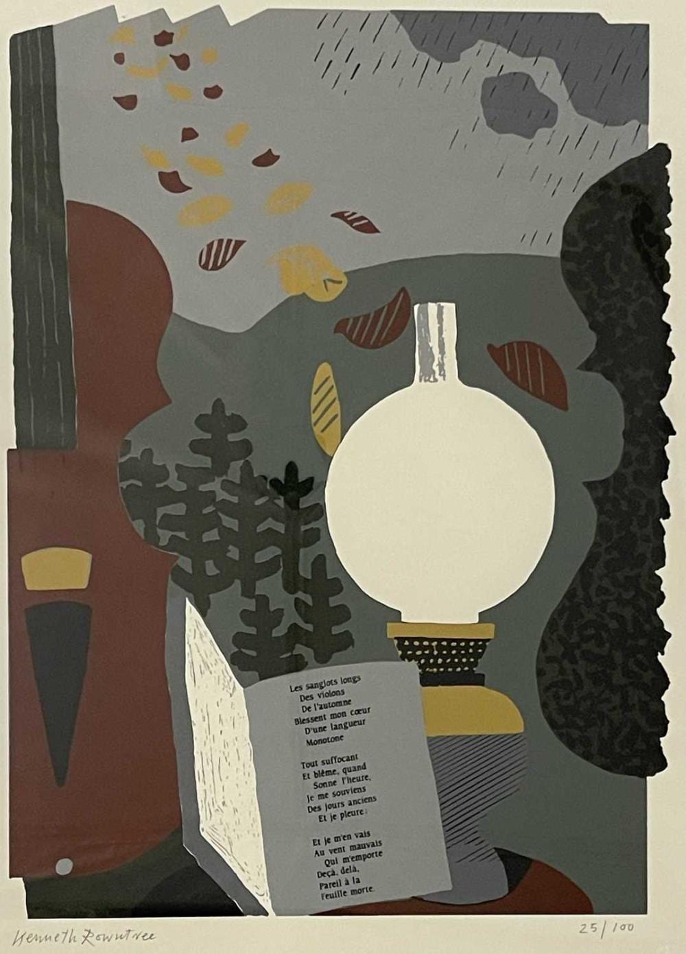 Kenneth Rowntree comparable auction result: kenneth rowntree british 1915 1997 c