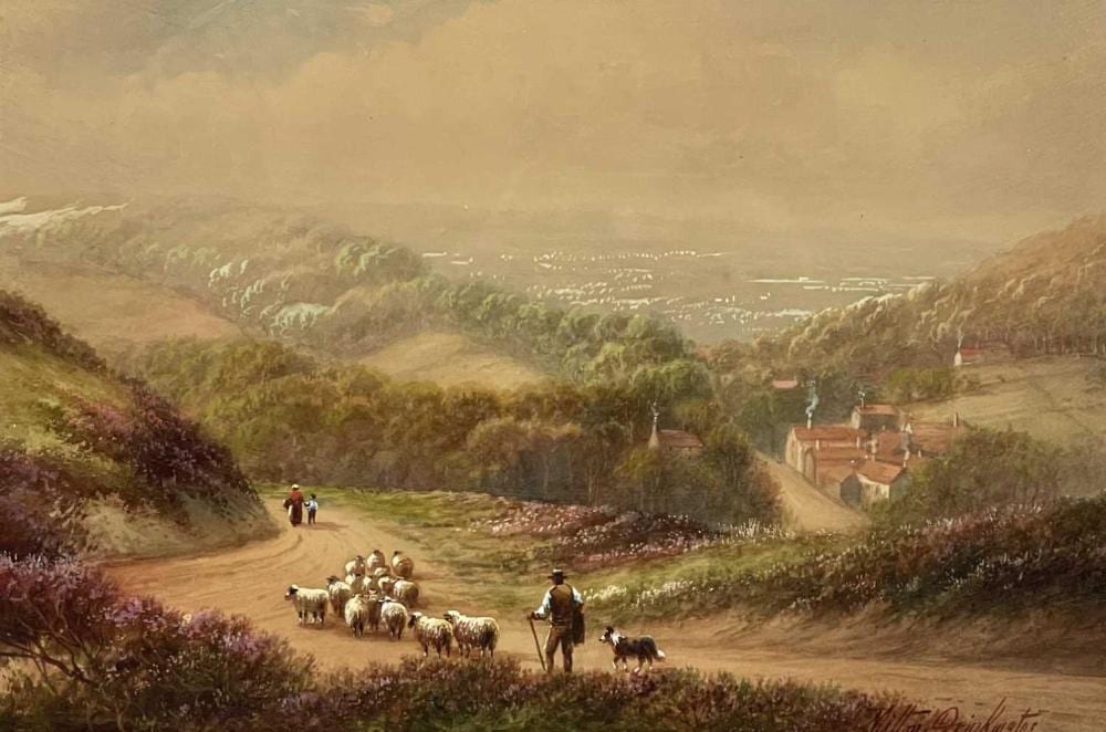 Albert Milton Drinkwater comparable auction result: albert milton drinkwater british 1862