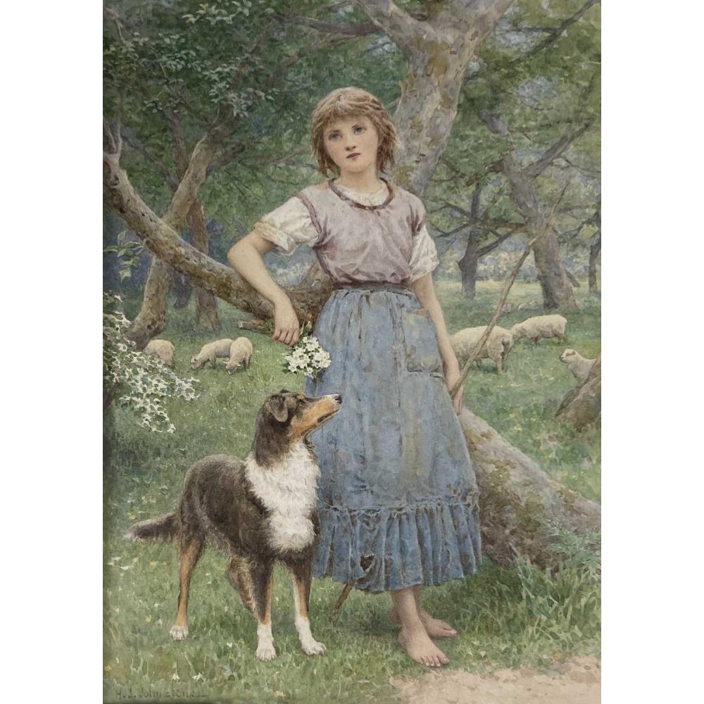 Henry James Johnstone comparable auction result: henry james johnstone british 1835 190