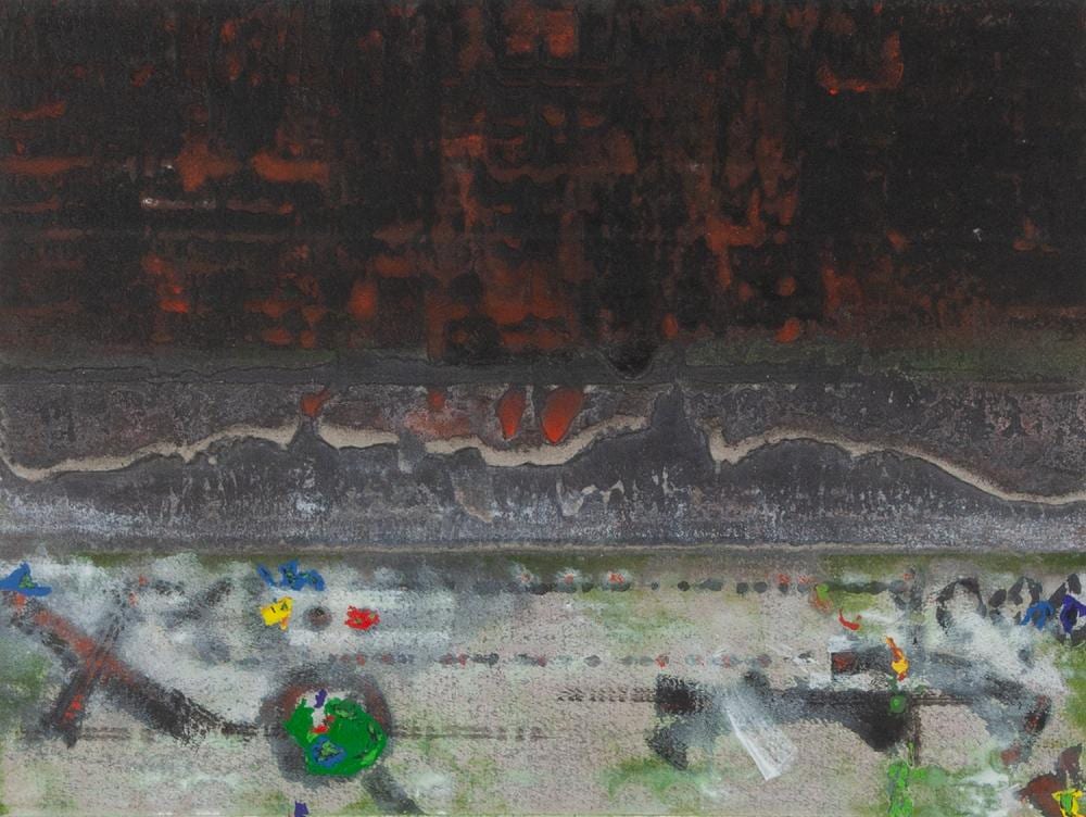 Tom Gleghorn comparable auction result: thomas gleghorn convict grave port arthur mixed media
