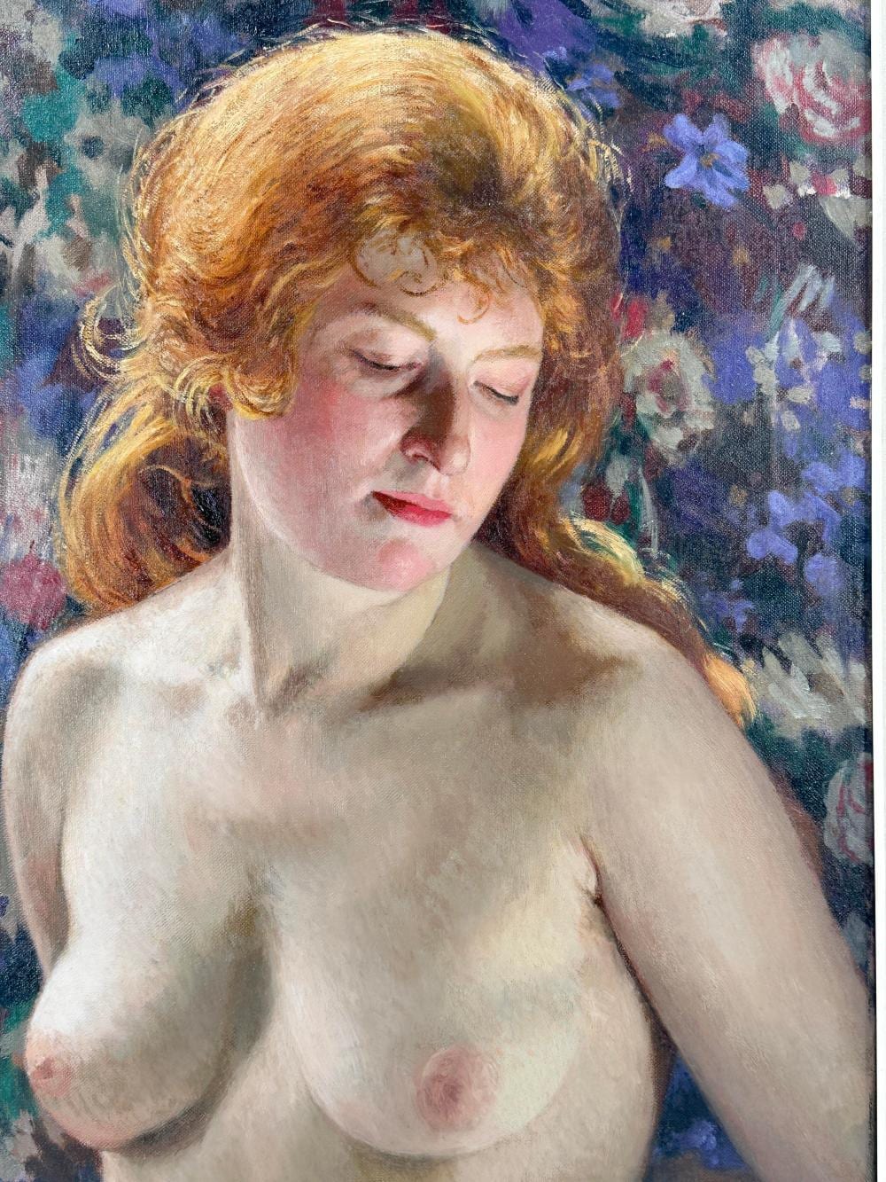 jef leempoels 1867 1935 jeune femme nue la chevelure rousse huile sur toile dimensions 58 x 38 cm · MJV Soudant · 2024-03-08 Jef Leempoels comparable auction result: jef leempoels 1867 1935 jeune femme nue la chevelure rousse huile sur toile dimensions 58 x 38 cm