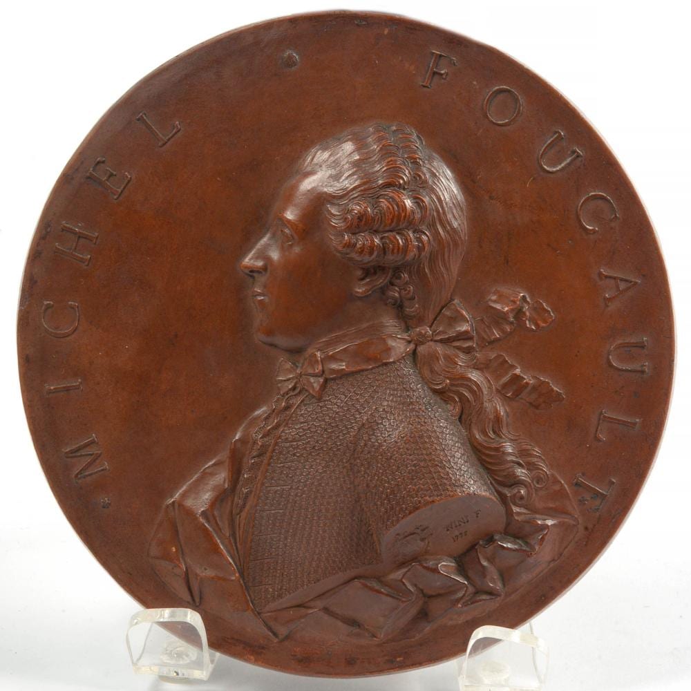 Giovanni Battista Nini comparable auction result: m daillon en terre cuite repr sentant michel fouc