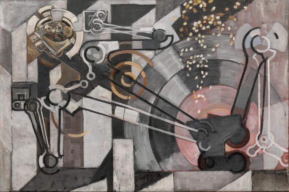 Frantisek Kupka, (1871 – 1957), Conception / Danae, circa 1930 comparable sale