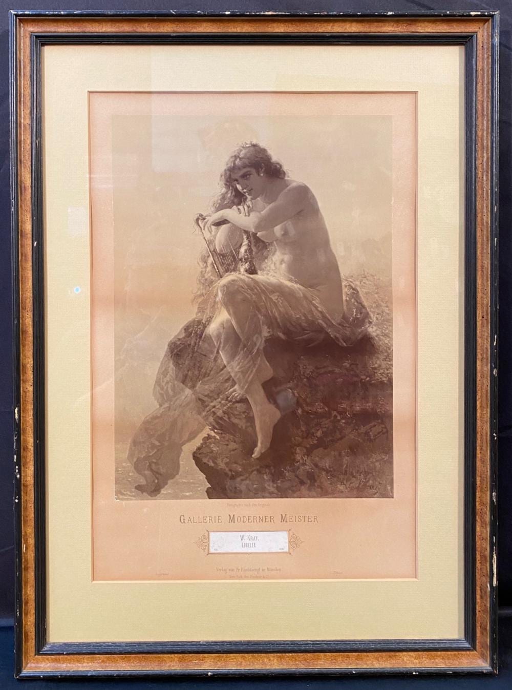 wilhelm kray 1828 1889 print titled lorelei 18in x 24in 46cm x 61cm · The Rug Life Auctions · 2024-03-12 Wilhelm Kray comparable auction result: wilhelm kray 1828 1889 print titled lorelei 18in x 24in 46cm x 61cm