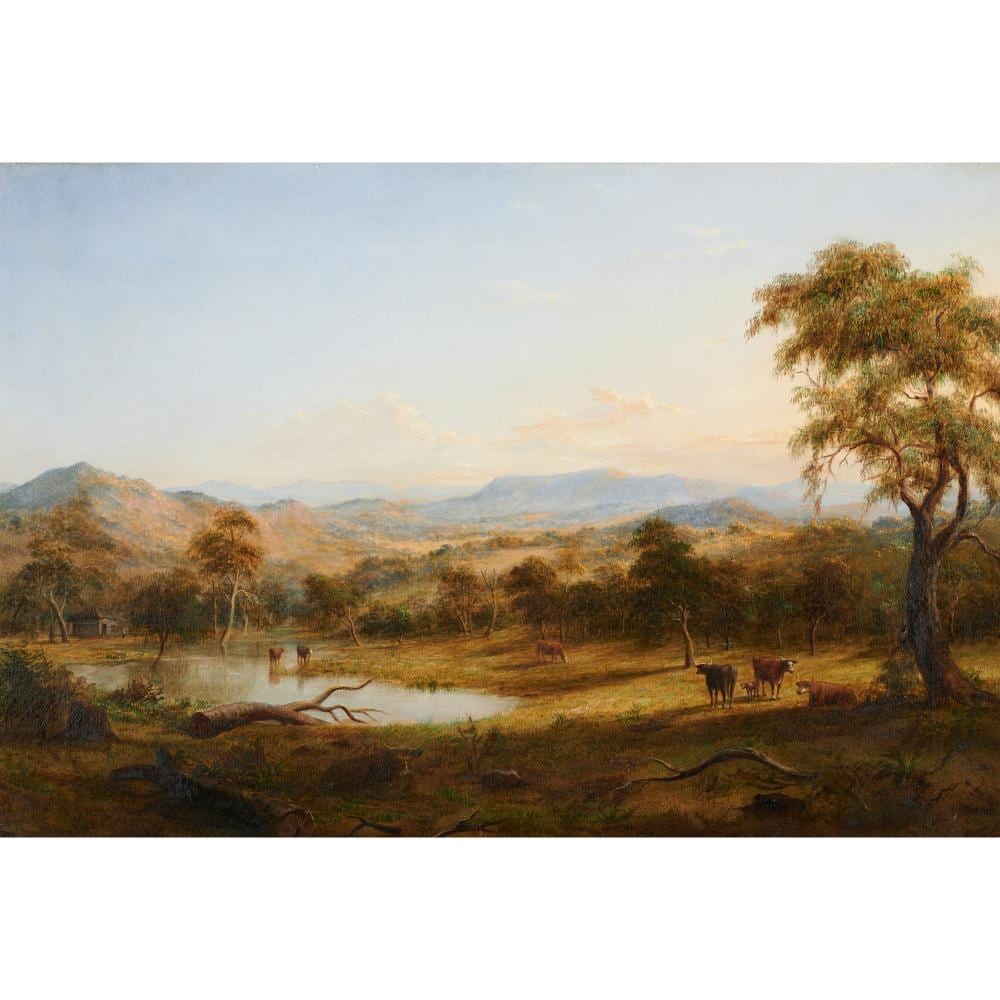 henry gritten 1818 1873 a view to a range of mountains near woodend 1868 oil on canvas 41 x 61cm · Leonard Joel · 2024-03-19 Henry Gritten comparable auction result: henry gritten 1818 1873 a view to a range of mountains near woodend 1868 oil on canvas 41 x 61cm