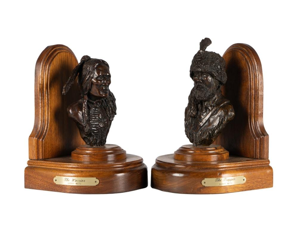 Gerry Michael Metz comparable auction result: gerry michael metz 1943 2018 two bookends