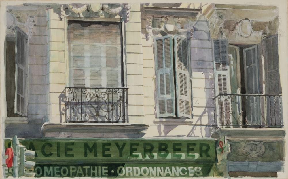 shirl goedike b 1923 balconies and shutters · Abell Auction · 2024-03-07 Shirl Goedike comparable auction result: shirl goedike b 1923 balconies and shutters