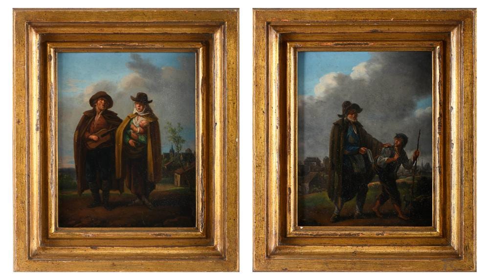Nicolau Luís Alberto Delarive comparable auction result: peasant family