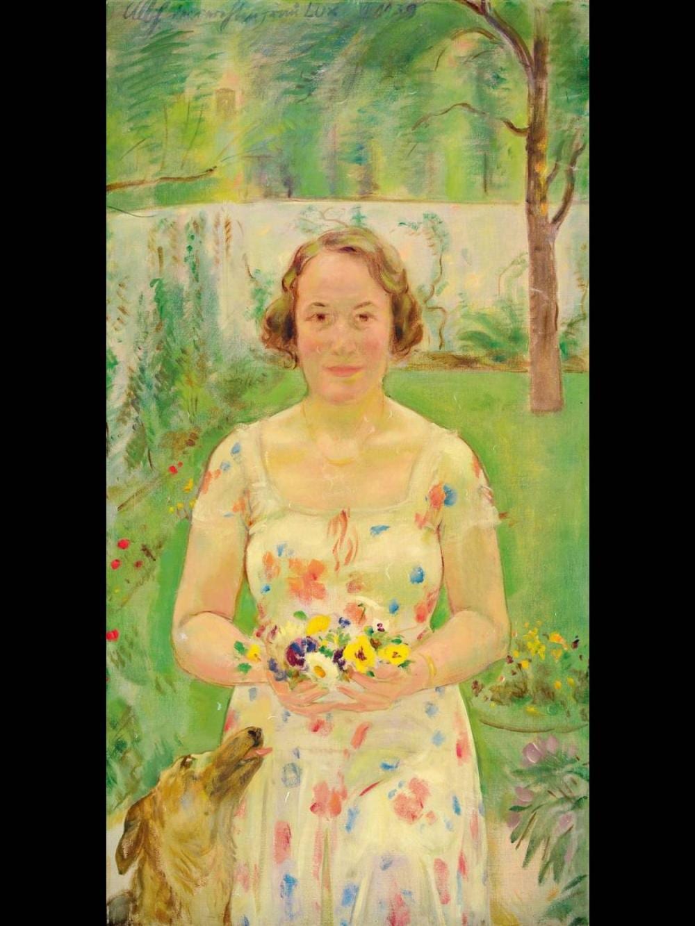 Albert Haueisen comparable auction result: albert haueisen 1872 stuttgart 1954 kandel portrait of