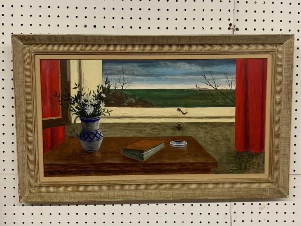 Georges Coulon comparable auction result: georges coulon oil on paper still life