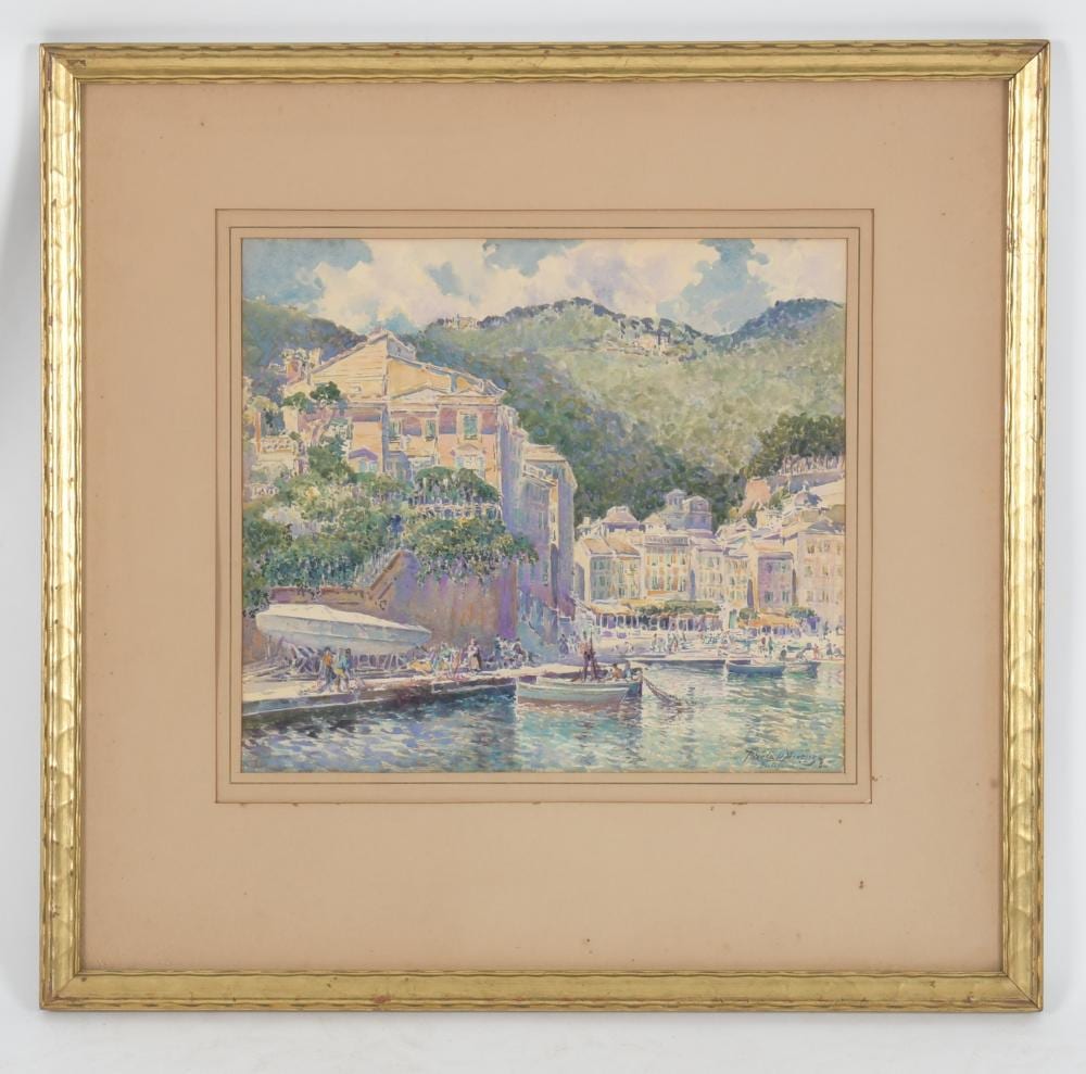 Nicola D'Ascenzo comparable auction result: nicola d ascenzo 1871 1954 watercolor