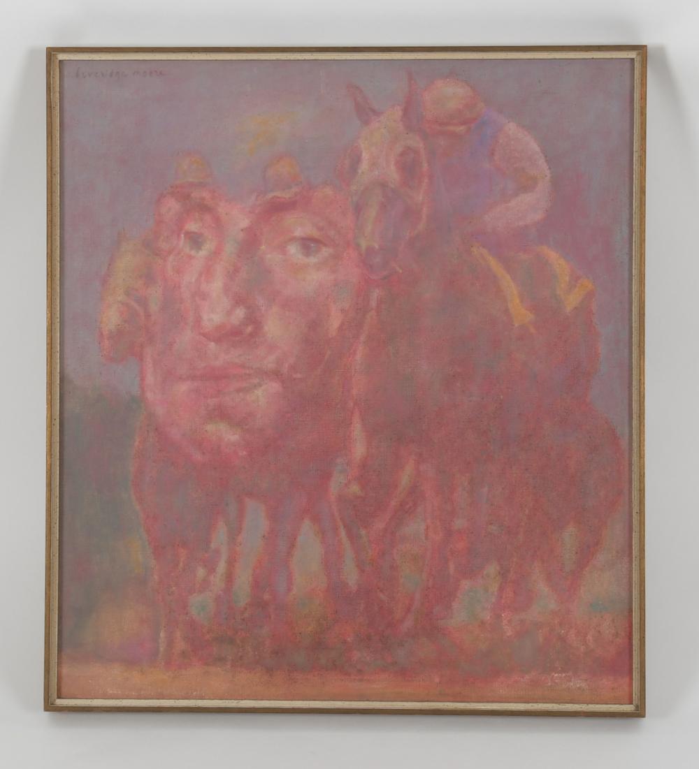 Beveridge Moore comparable auction result: beveridge moore american 1915 2004 oil on canvas