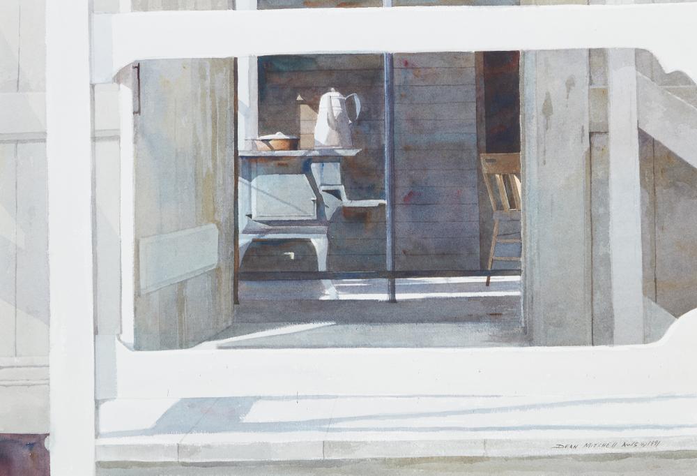 Dean Lamont Mitchell comparable auction result: dean lamont mitchell american b 1975 mystic kitchen 1991 watercolor on paper 14 x 18in 36 x 46cm