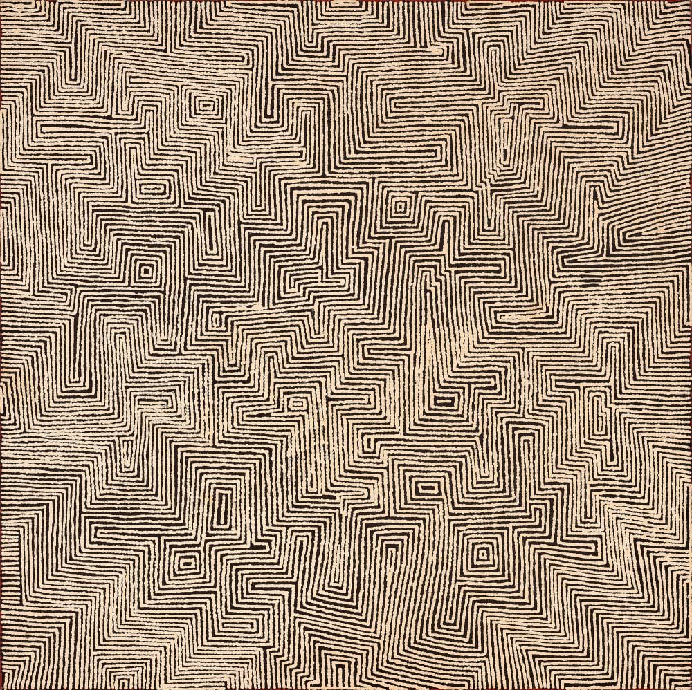 Elizabeth Marks Nakamarra comparable auction result: elizabeth marks nakamarra untitled 2002