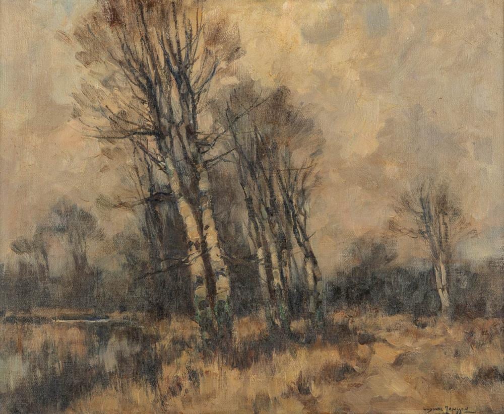 Ludovic Janssen comparable auction result: ludovic janssen 1888 1954 un etang de bockryck campine oil on canvas w 73 x h 60 cm