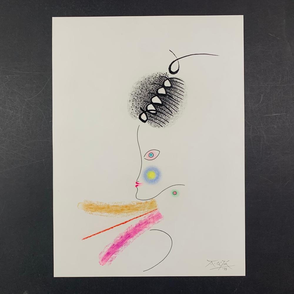 Anton Cetin comparable auction result: anton cetin original