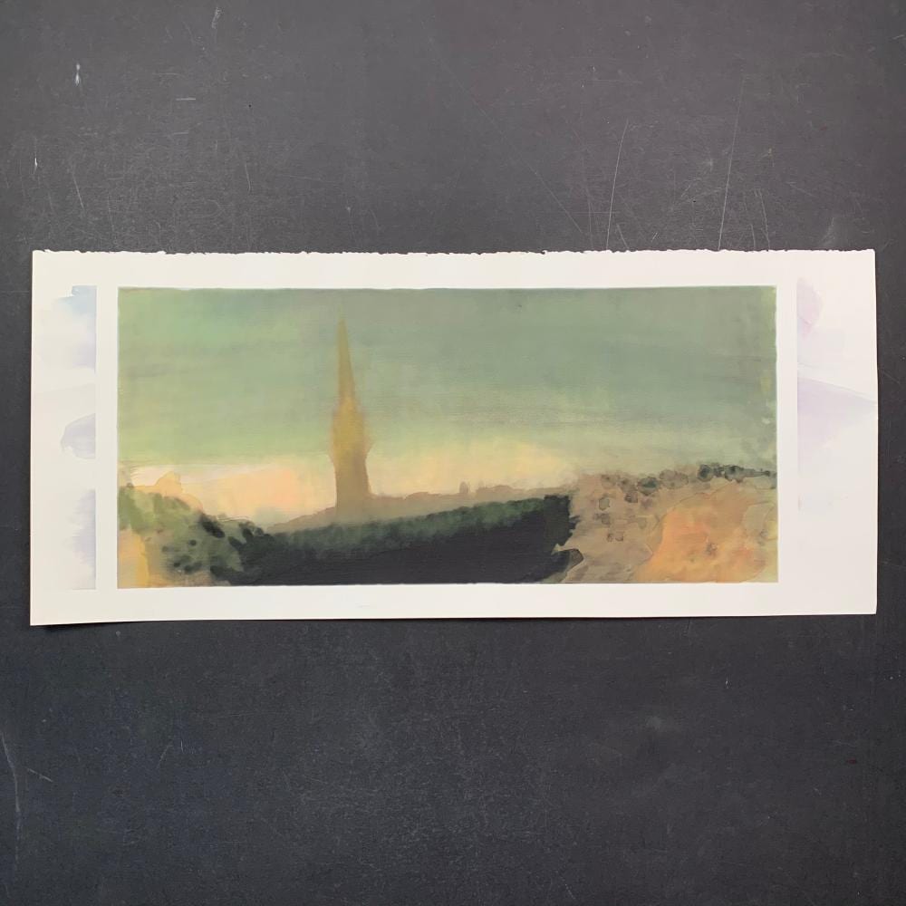 Simon Andrews comparable auction result: simon andrews untitled original watercolor on paper