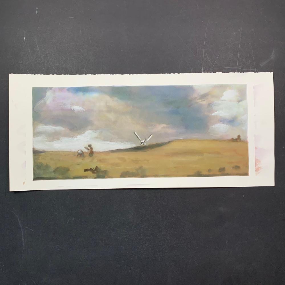 Simon Andrews comparable auction result: simon andrews untitled original watercolor on paper