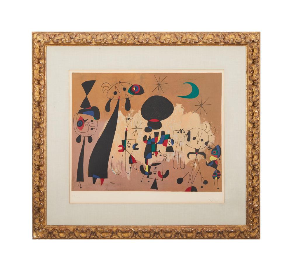 Playboy | Joan Miro Print sold by Julien's Auctions, lot 12 — auction record photograph