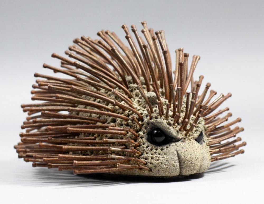Lou Rankin comparable auction result: lou rankin 1929 2016 porcupine sculpture