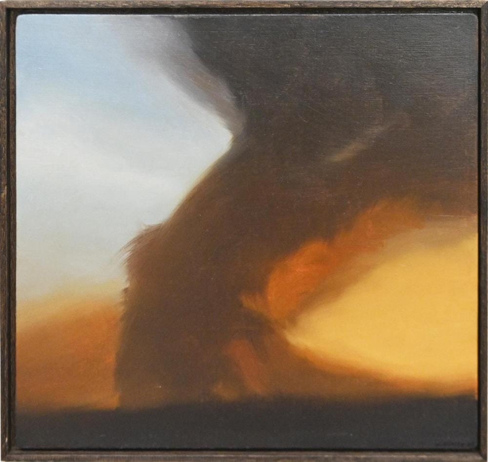 Wayne Viney comparable auction result: wayne viney fiery sky 2007 oil on board signed and dated lower right 28 x 30cm frame size 30 5 x 31 5cm