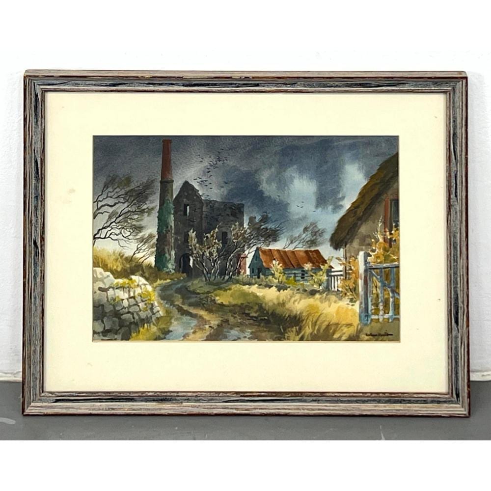 Norman Merritt comparable auction result: norman merritt watercolor painting